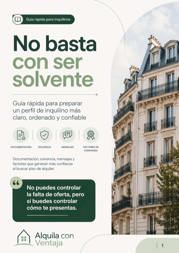 Portada de la guía No basta con ser solvente